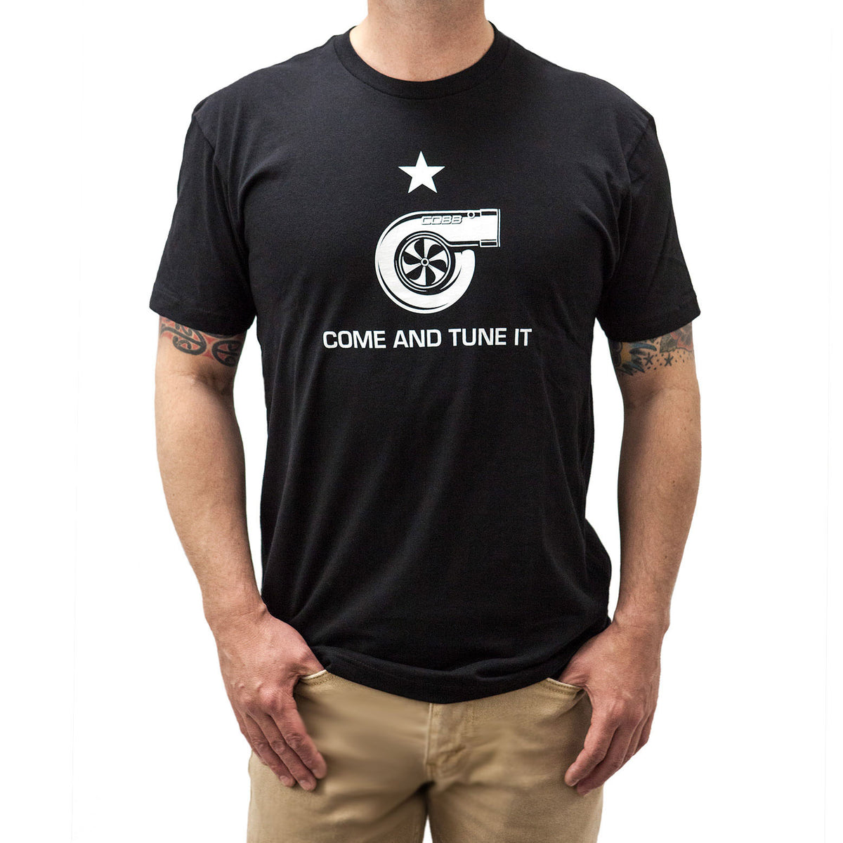 Cobb Come and Tune It Logo Tee