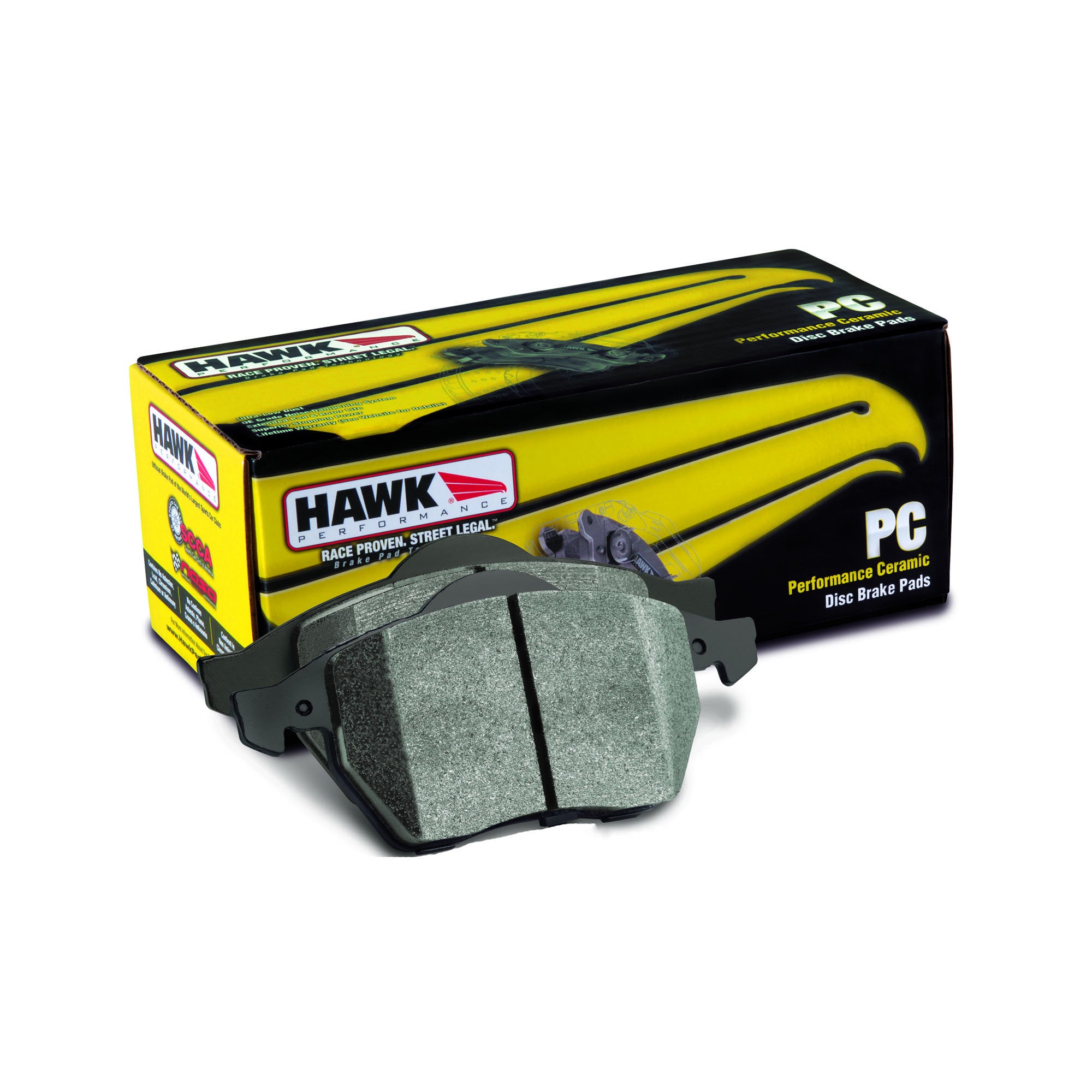 Hawk Ceramic Brake Pads 2002-2005 WRX