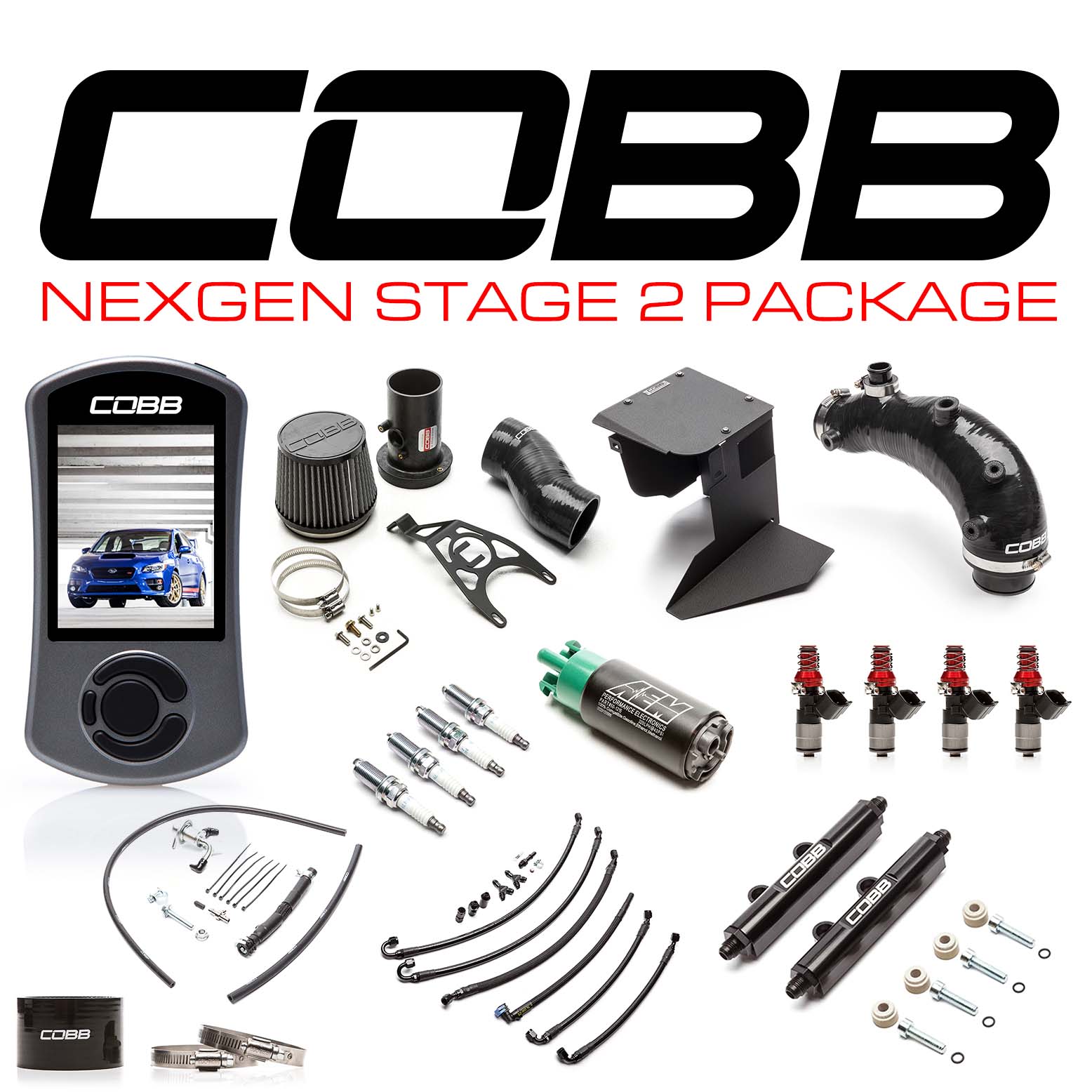 Cobb NexGen Stage 2 Power Package with AccessPort V3 2015-2021 STI