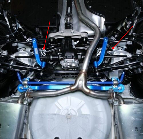 Cusco Rear Lateral Link Power Braces 2022+ WRX