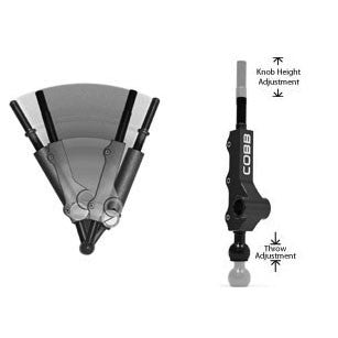 Cobb Tuning Double Adjustable Short Shifter 2004-2021 STI