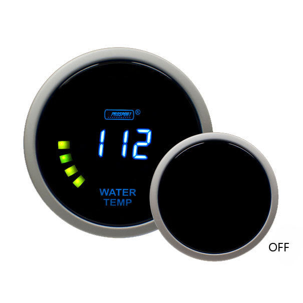 Prosport Digital Water Temperature Gauge 52mm