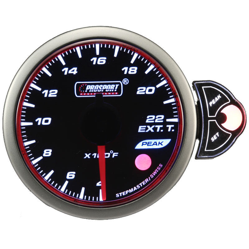 Prosport Halo Series Exhaust Gas Temp Gauge