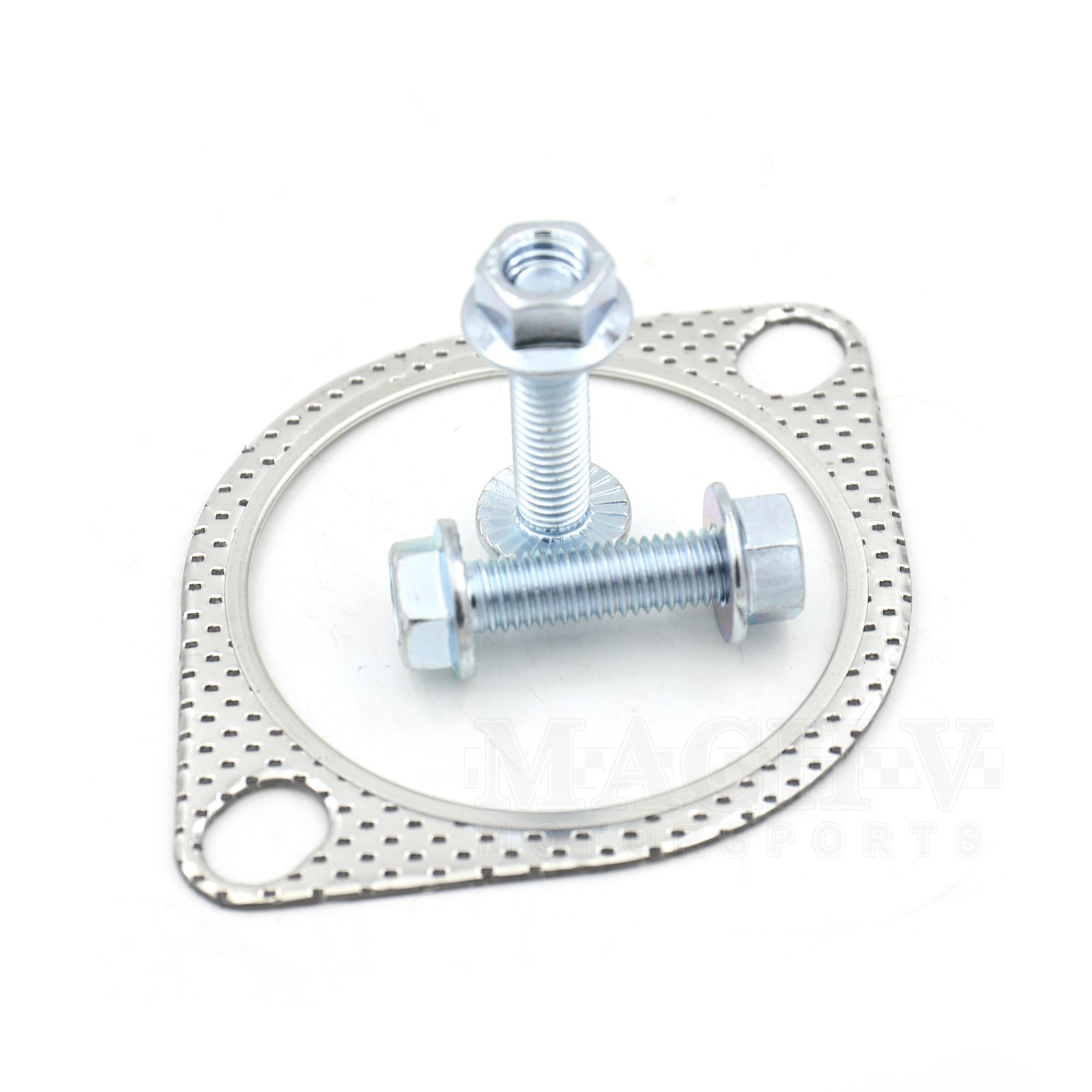 Flat Flange Exhaust Hardware Kit Downpipe to Cat-Back