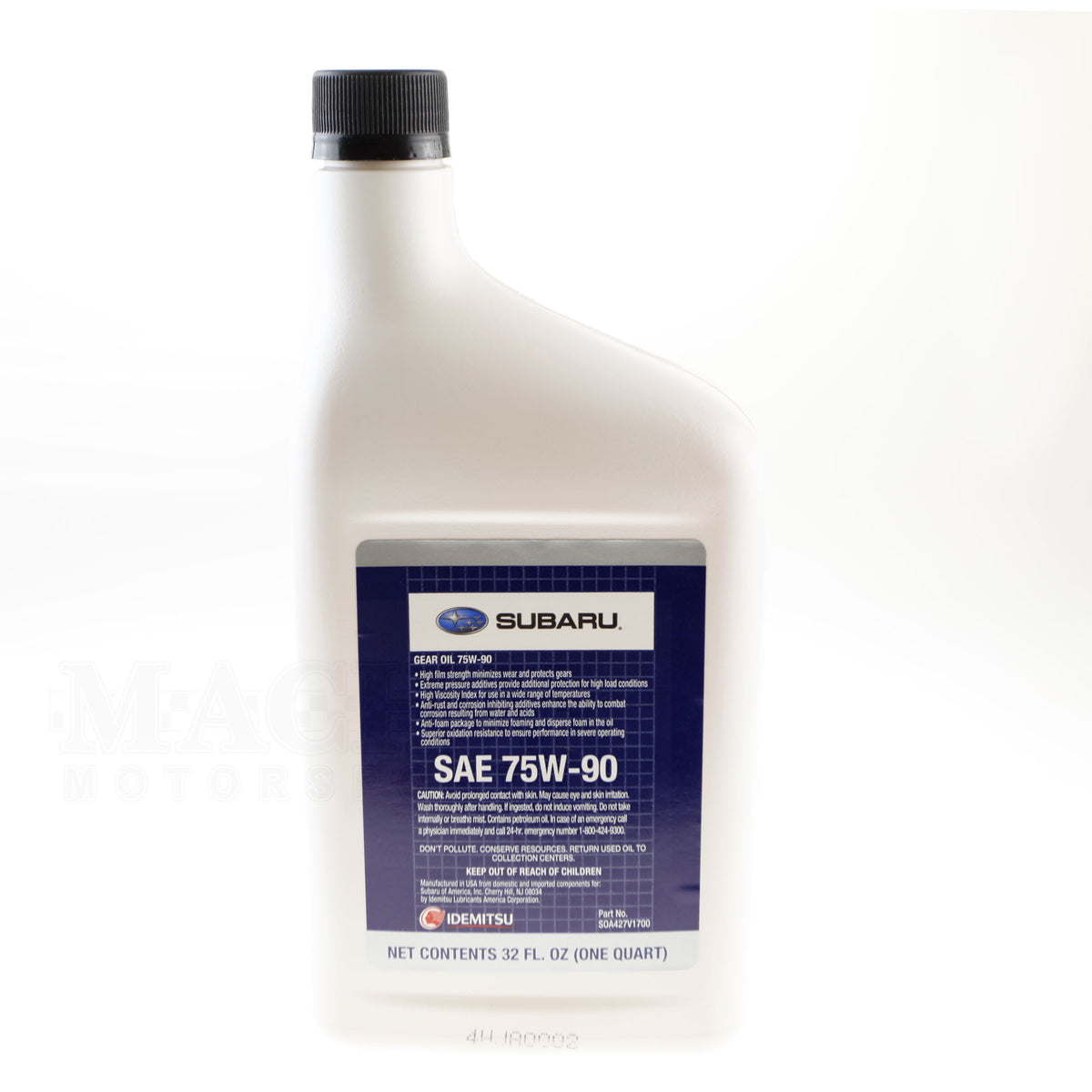 Subaru Extra-S 75W-90 High Performance Gear Lube