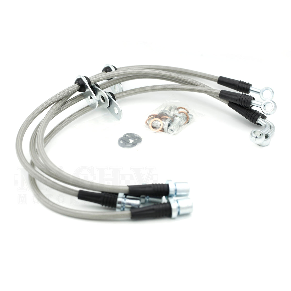 Mach V Stainless Steel Braided Brake Lines 20142018 Forester