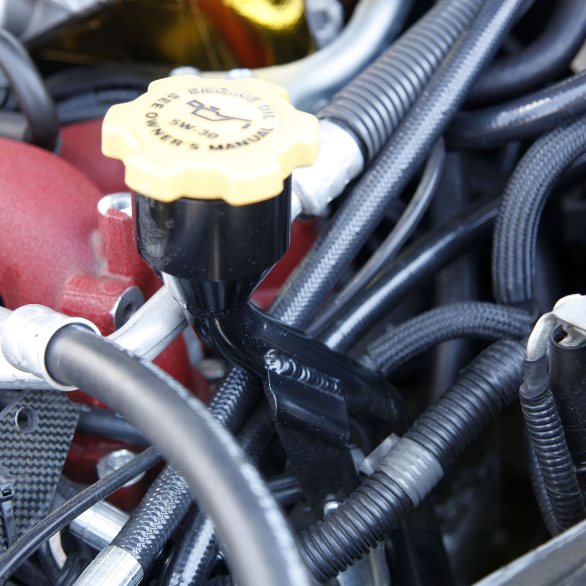 Killer B Oil Fill Relocation Tube 2008-2014 WRX/2008-2021 STI