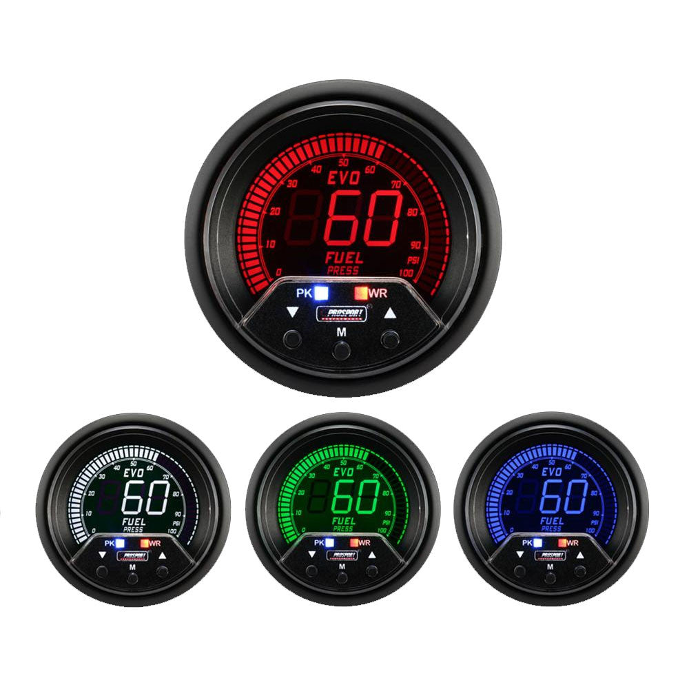 RSR Performance 52mm Boost Gauge Set – Smoke Look, For VW G60, G40, VR6 & Turbo Models