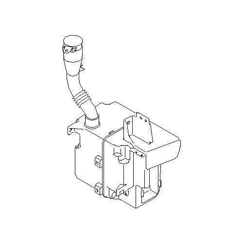 Subaru Windshield Washer Fluid Bottle 2006-2007 WRX Wagon