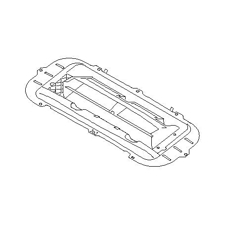 Subaru Hood Scoop Duct Insert 2006-2007 WRX/STI