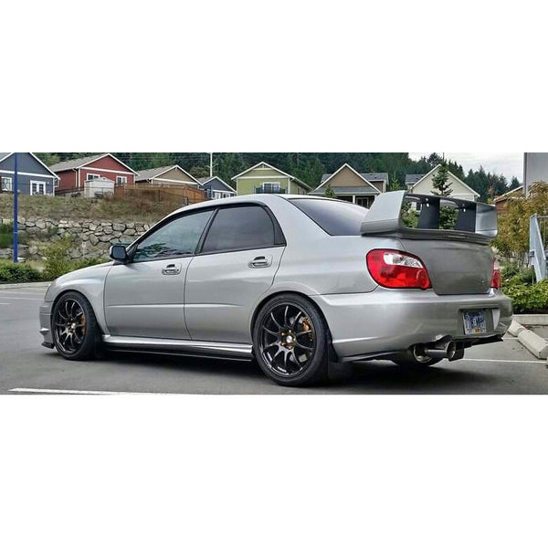 HT Autos Side Skirt Extensions 2006 2007 WRX 2004 2007 STI FastWRX