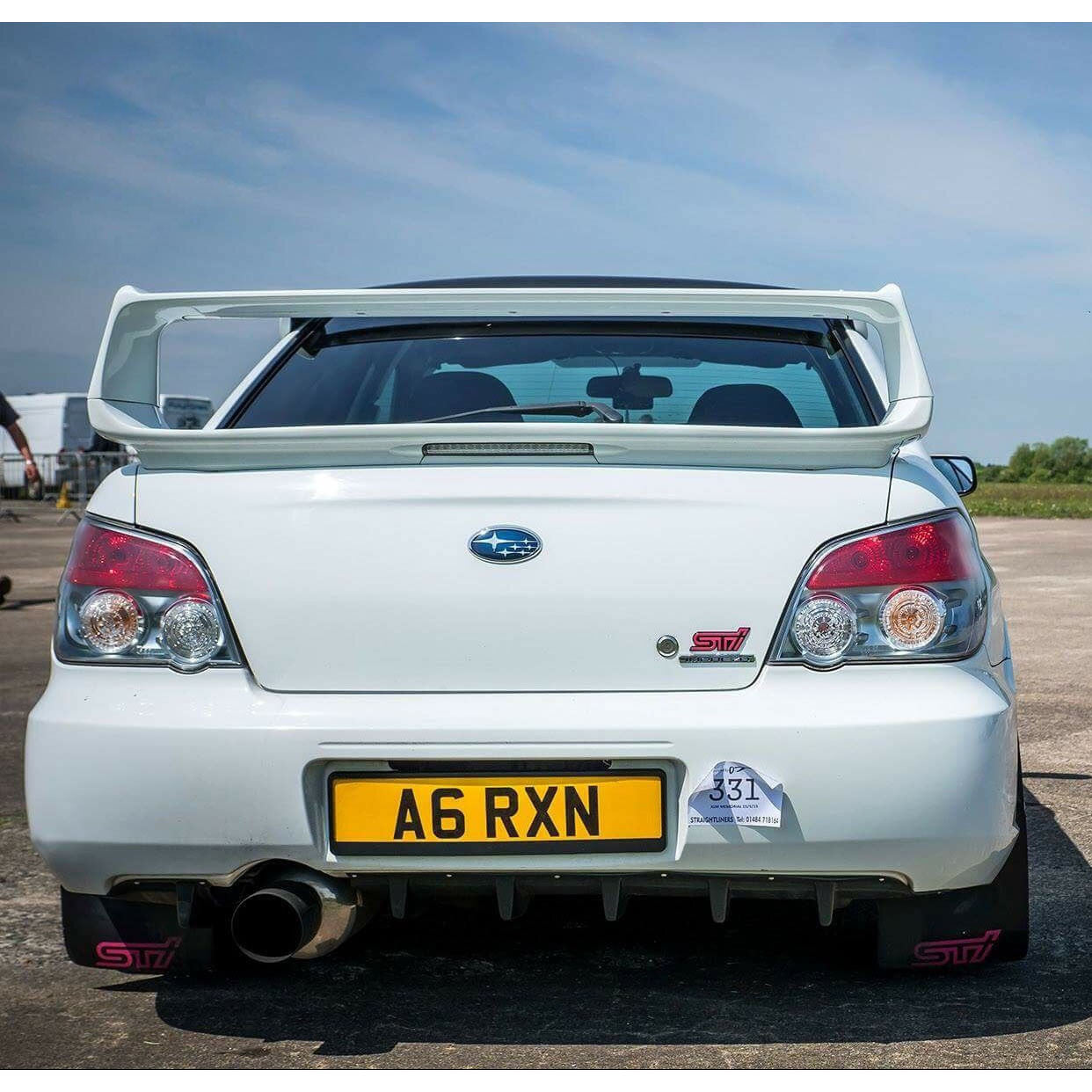 HT Autos Two-Piece Rear Diffuser 2002-2007 WRX/STI Sedan 