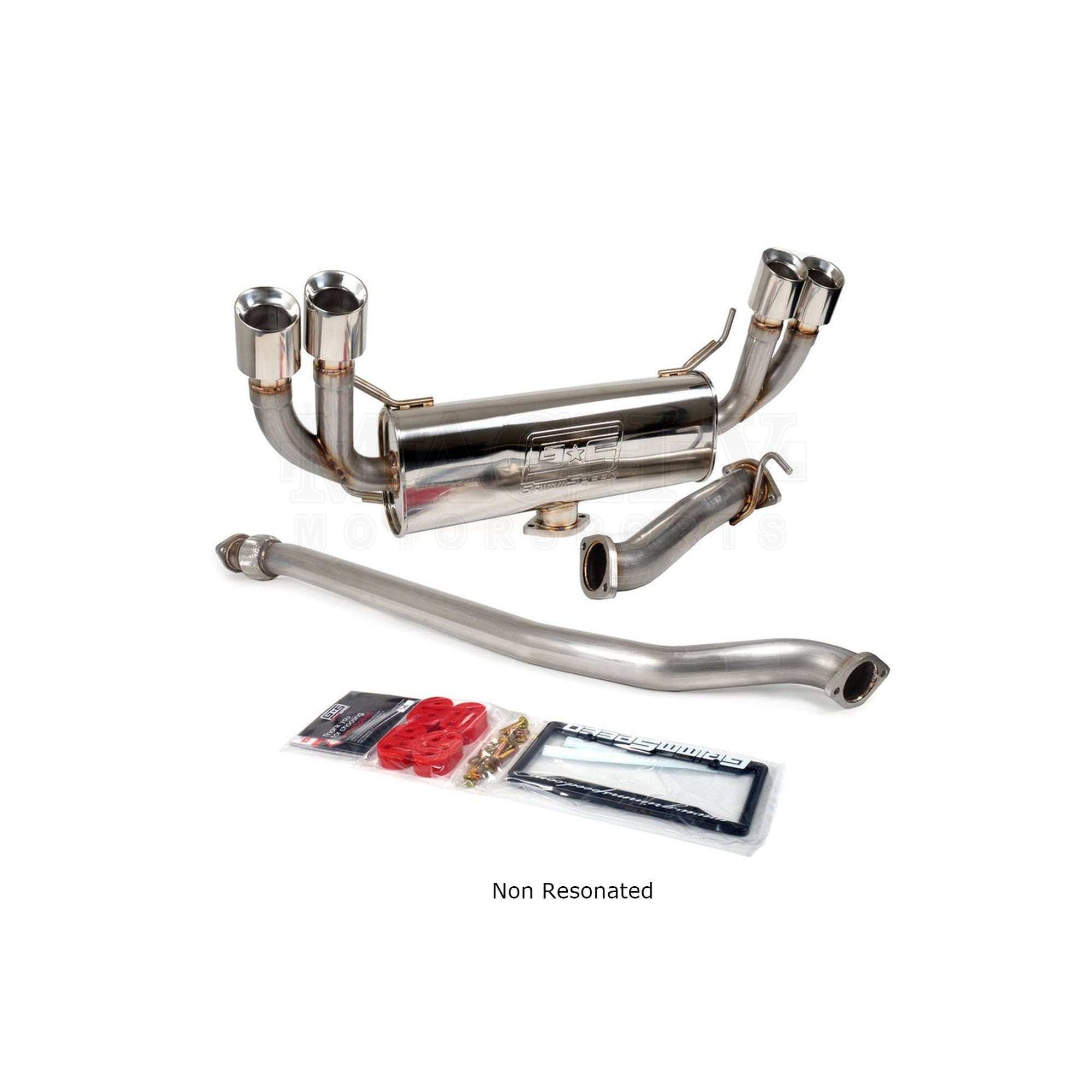 Grimmspeed Catback Exhaust 2008-2014 STI Hatch/2011-2014 WRX Hatch
