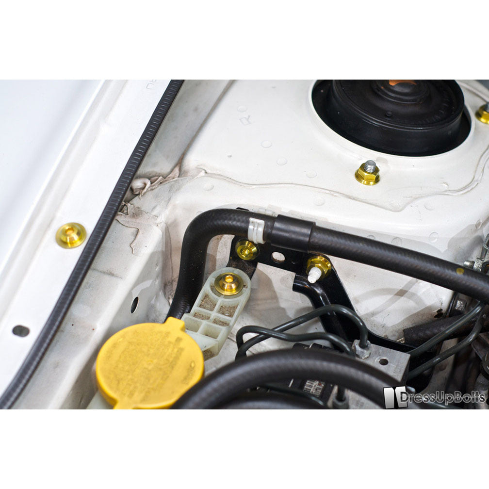 Titanium Engine Bay Dress-Up Bolt Kit 2008-2014 WRX/STI
