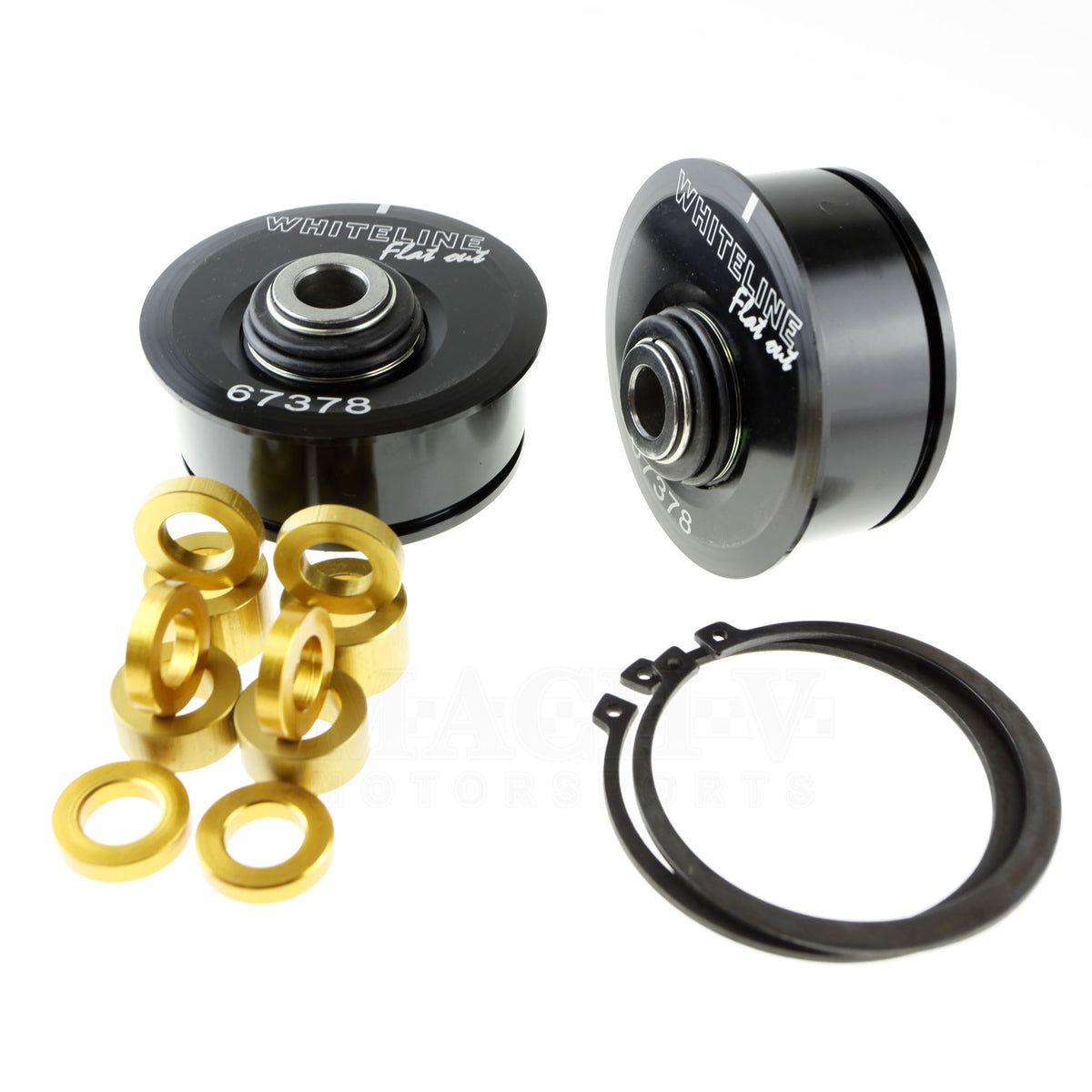 Whiteline Front Control Arm Lower Inner Rear Bushing Kit (Motorsport) 2011-2015 STI