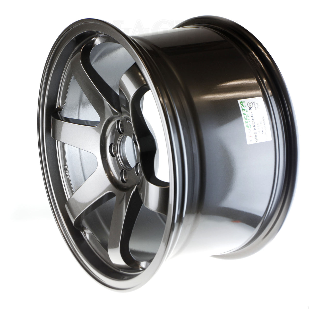 Rota Grid 18x9.5 5x100 +38 Gunmetal