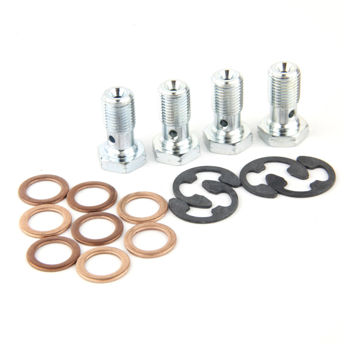 Replacement hardware pack for Mach V brake lines