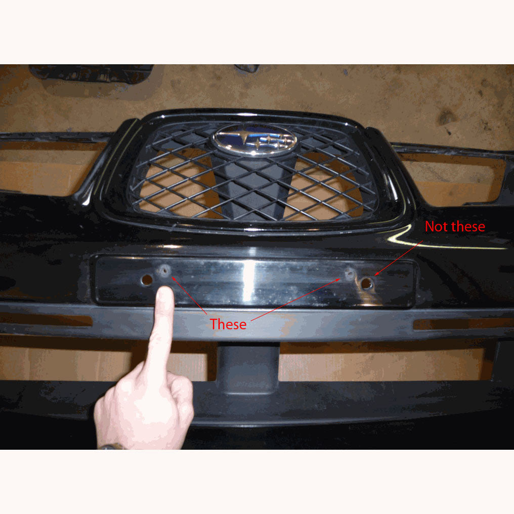 WRX/STi Marque Plate