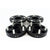 ISC 5x114 20mm Black Hub Centric Wheel Spacers (Pair)