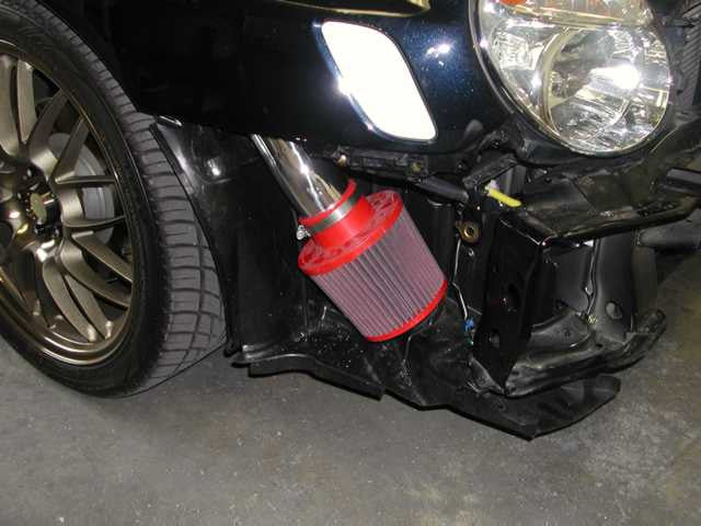 Wrx air intake discount