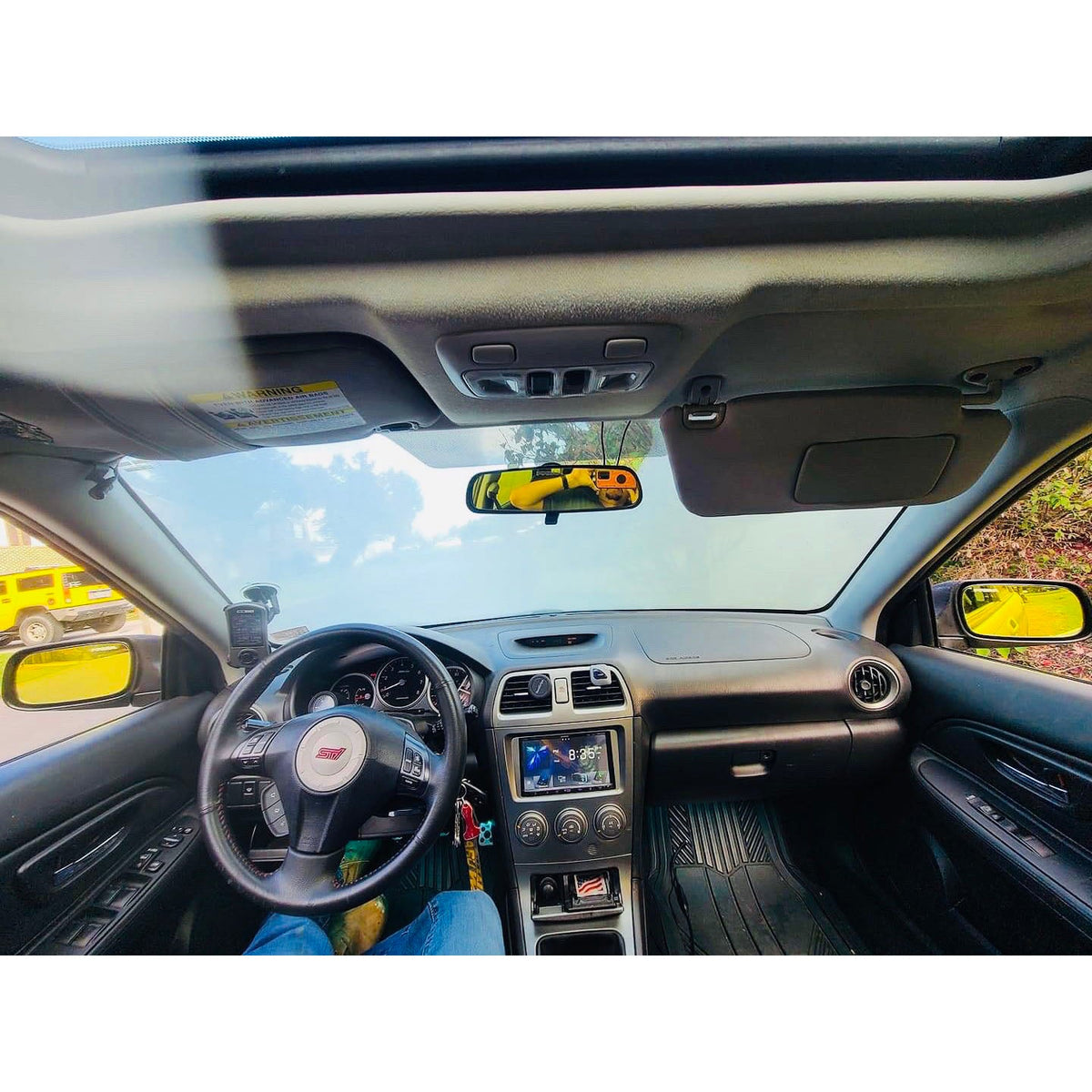 Top Shelf and Rare Parts Rear View Mirrors 1993-2001 Impreza