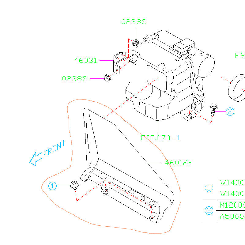 Subaru OEM Intake Duct Scoop 2008-2014 WRX/2008-2021 STI