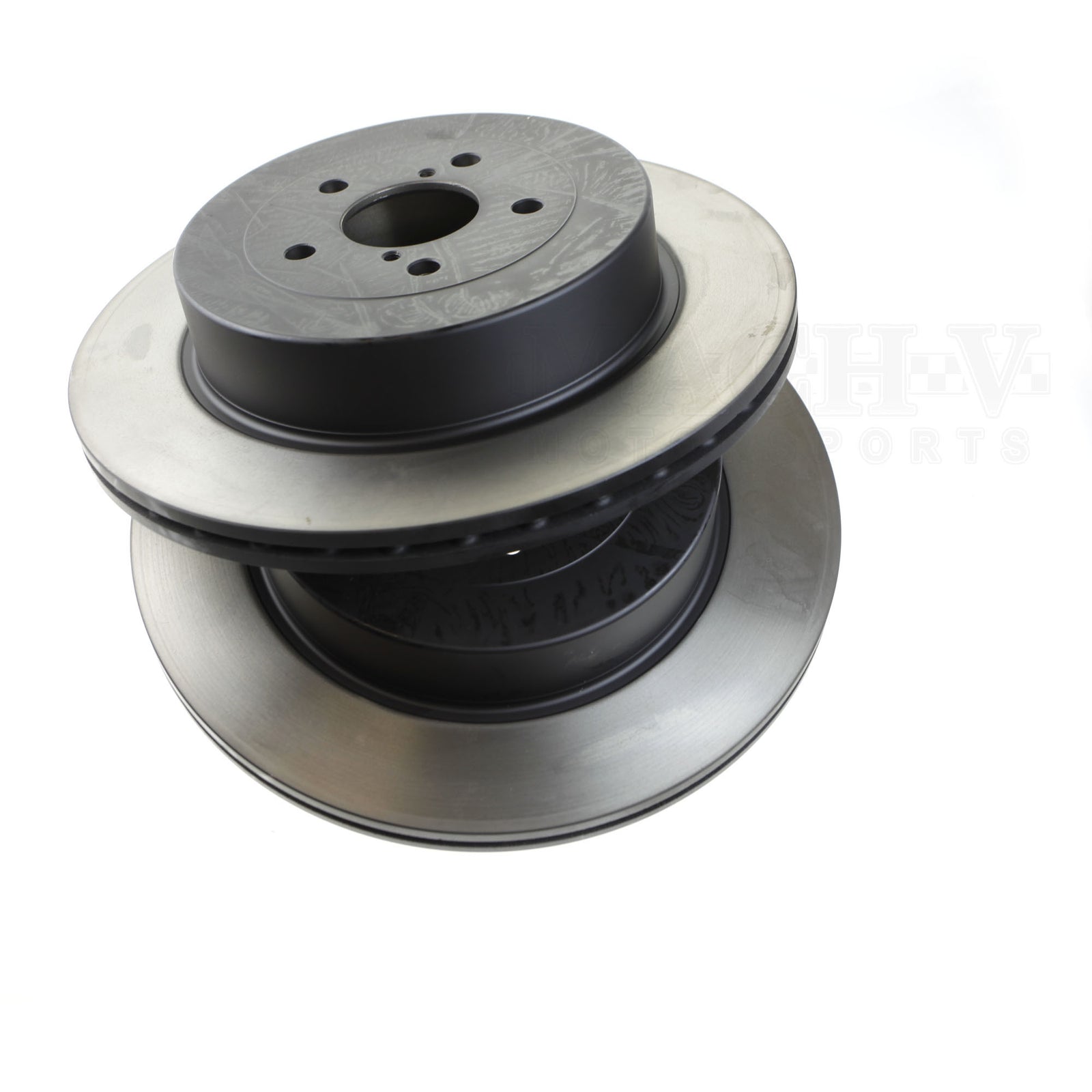 KNS/DBA Rear Brembo Adapter Rotors 2002-2007 WRX