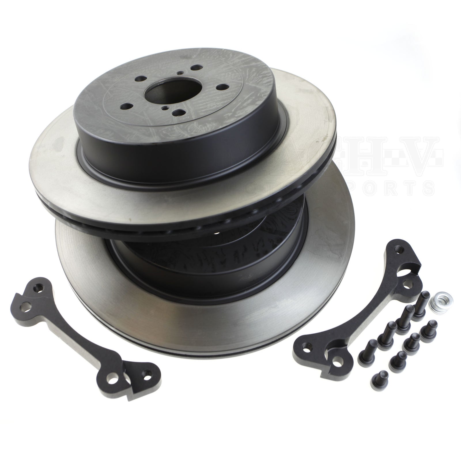 Rear Brembo Adapter Kit  KNS/DBA Rotors 2002-2005 WRX