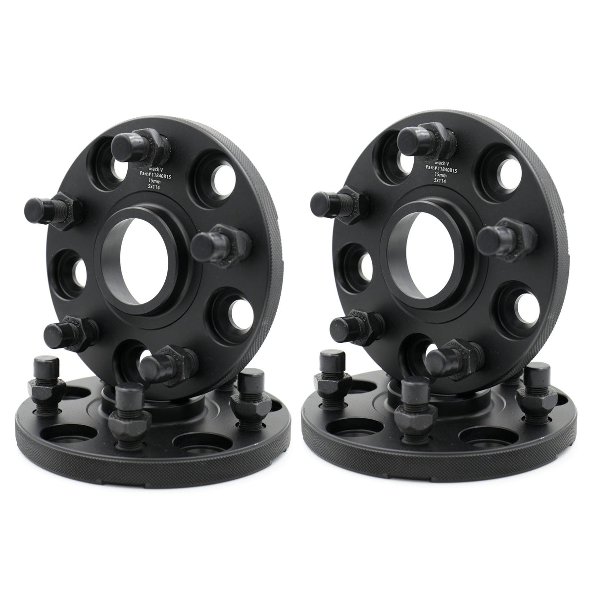 Mach V Bolt-On Wheel Spacers 5x114