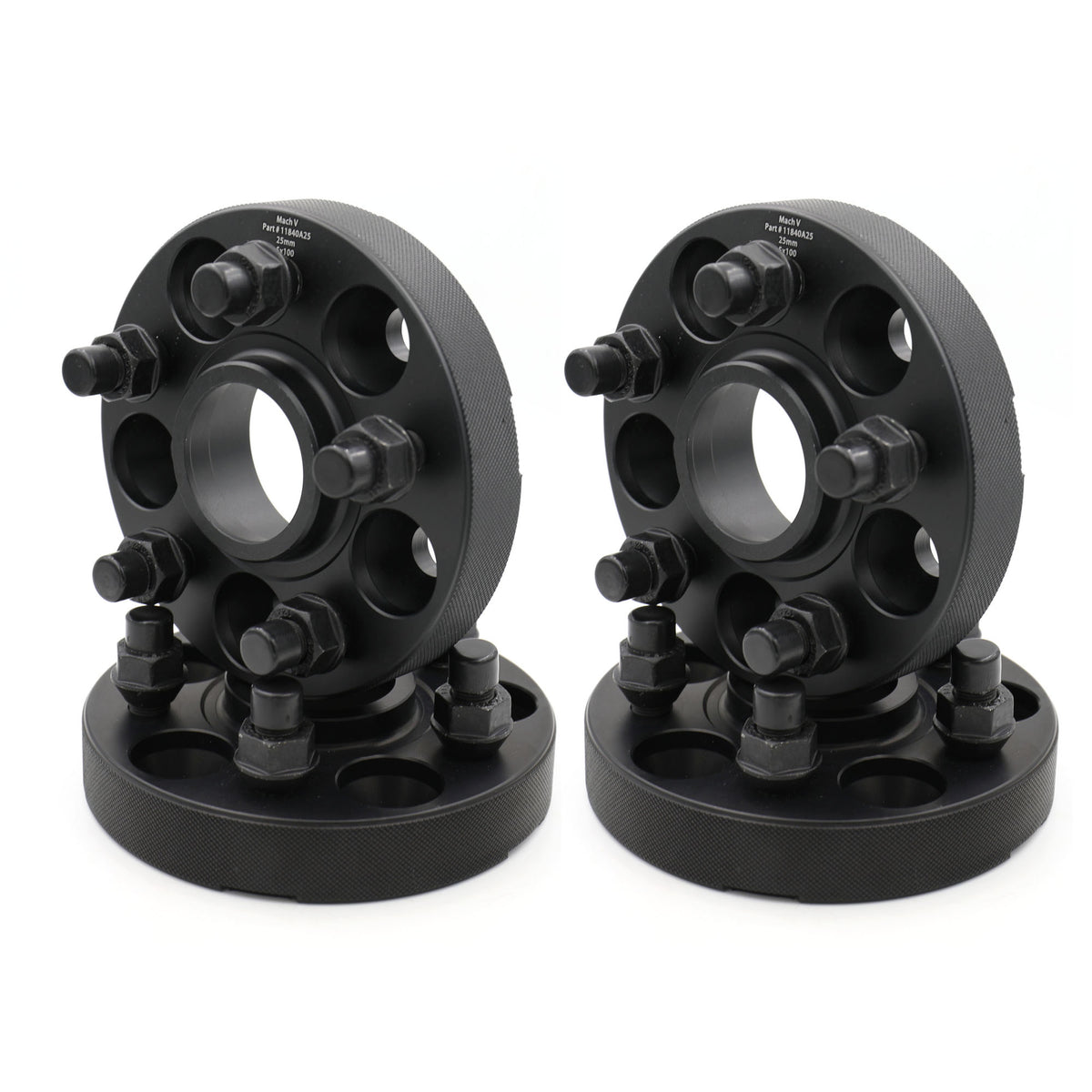 Mach V Bolt-On Wheel Spacers 5x100