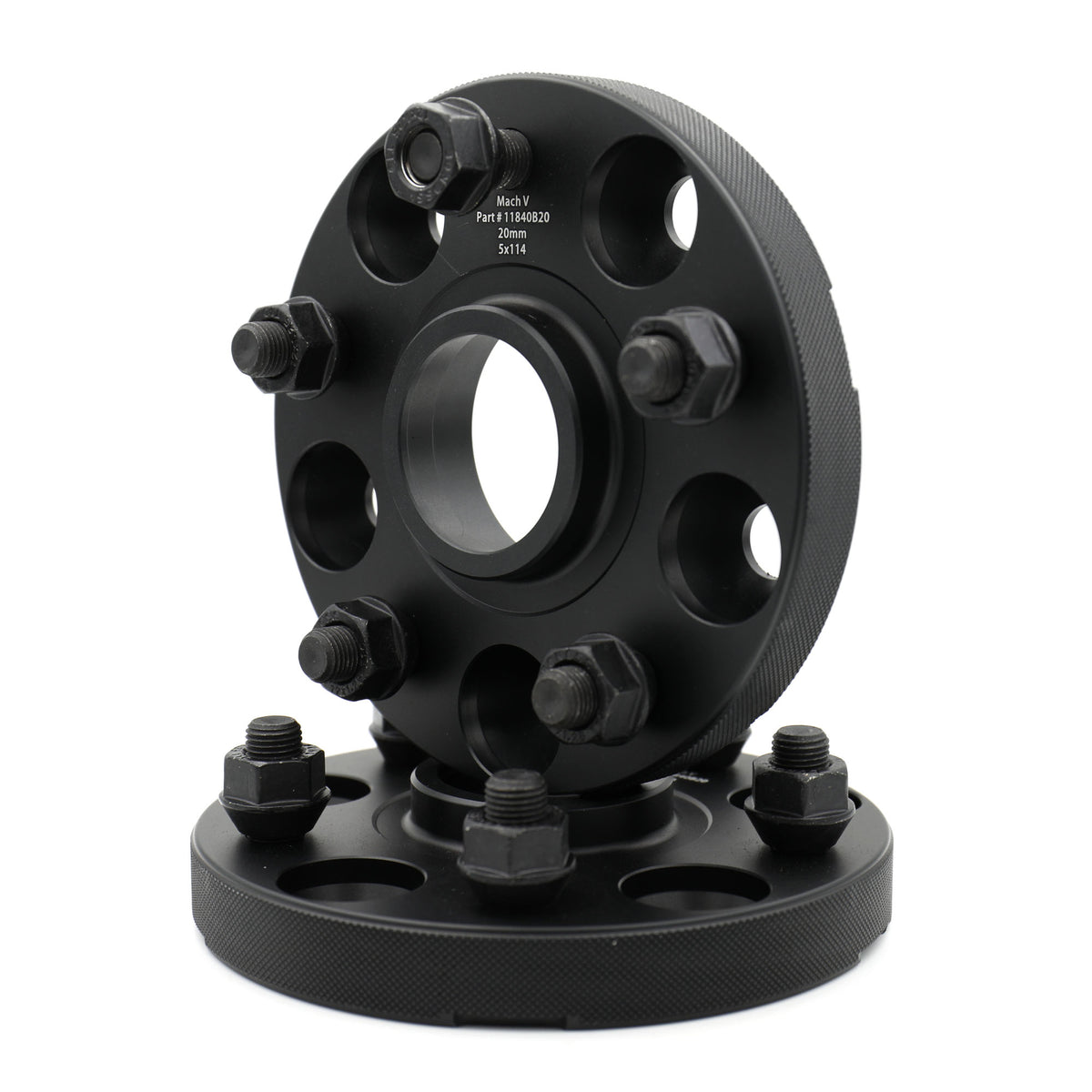 Mach V Bolt-On Wheel Spacers 5x114