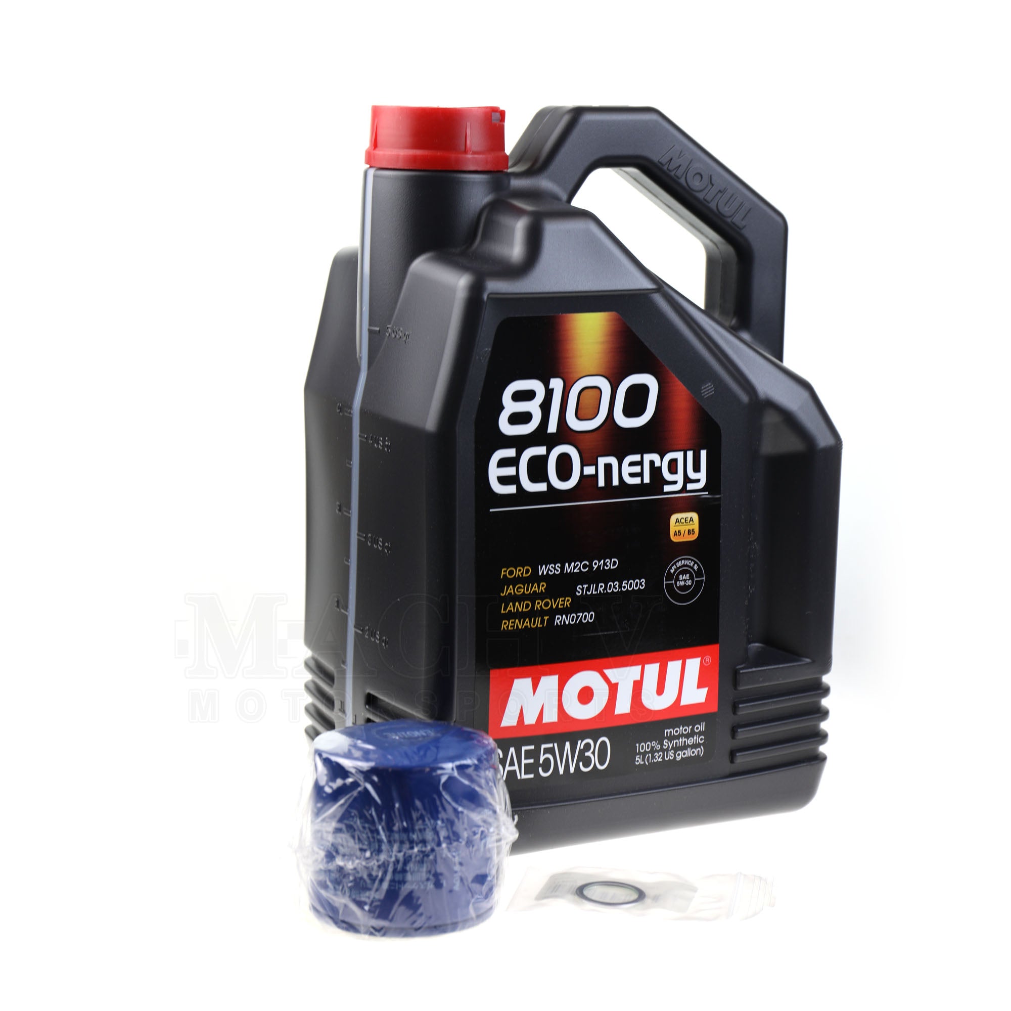 IAG MOTUL 6L 5W30 ECO-NERGY (OEM Engine) Oil Change Package fits 02-14 WRX,  04-21 STI, 05-09 LGT, 04-13 FXT