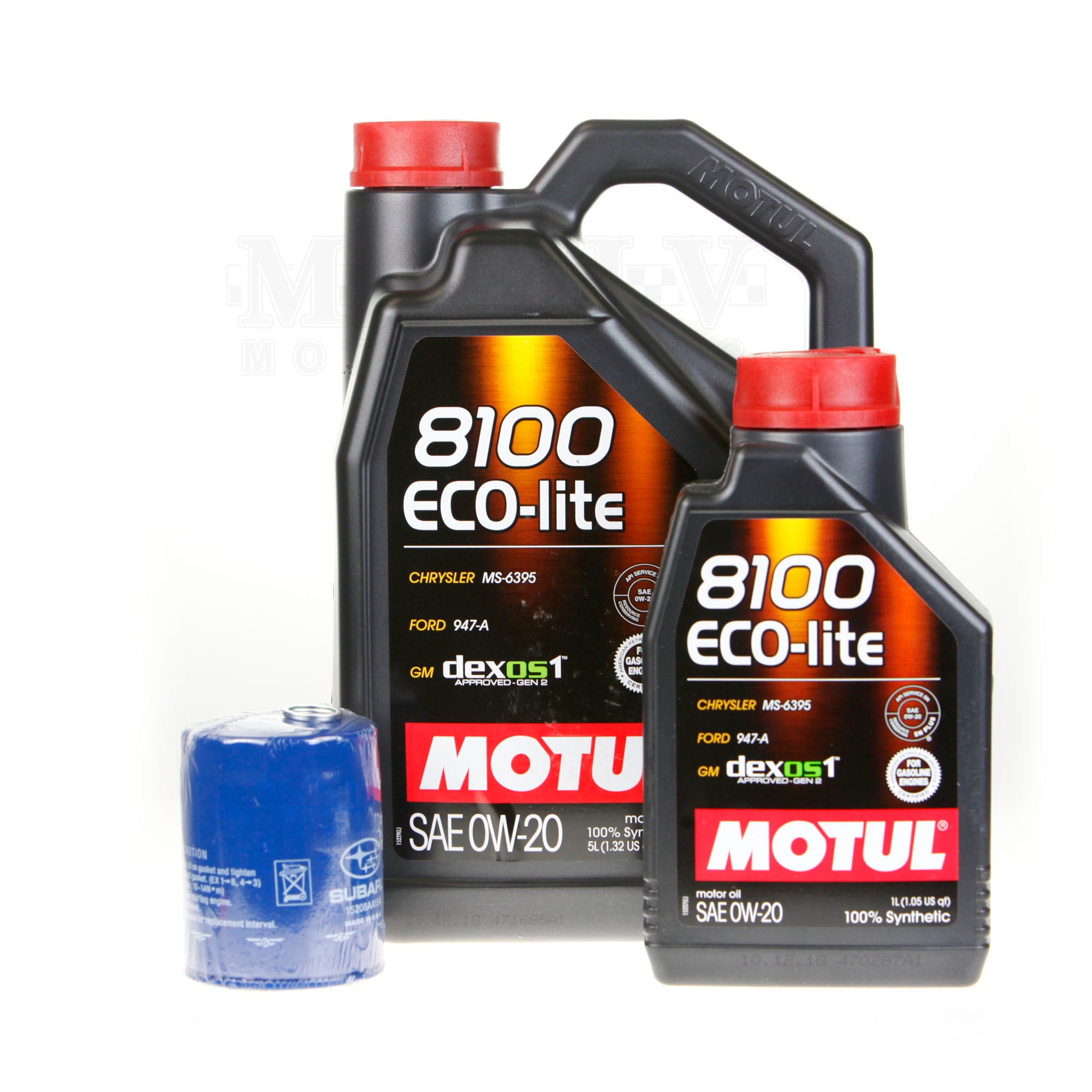 Oil Change Package FA/FB Non-Turbo