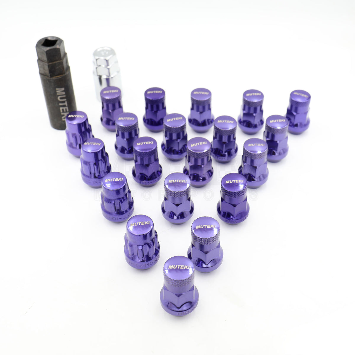 Muteki SR35 Closed-End Lug Nut Set