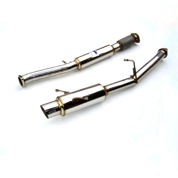 Invidia N1 cat-back stainless-tip resonated 2002-2007 WRX/STI