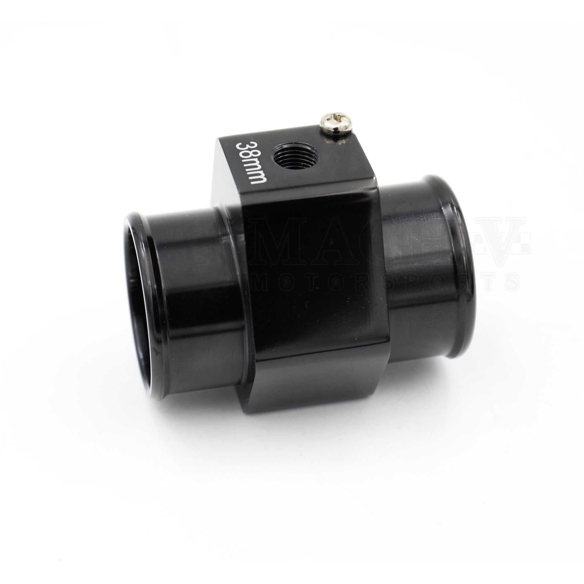 Water Temperature Sensor Adapter - 32mm - Black, Silver - Foto 3