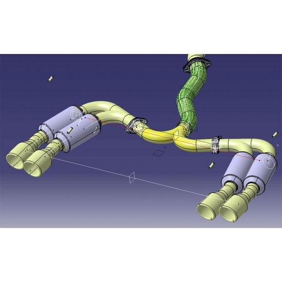 Invidia Gemini R400 Full Titanium Cat-Back Exhaust 2008-2014 WRX/2011-2014 STI Sedan
