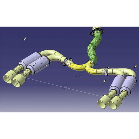 Invidia Gemini R400 Full-Titanium Cat-Back Exhaust 2015-2021 WRX