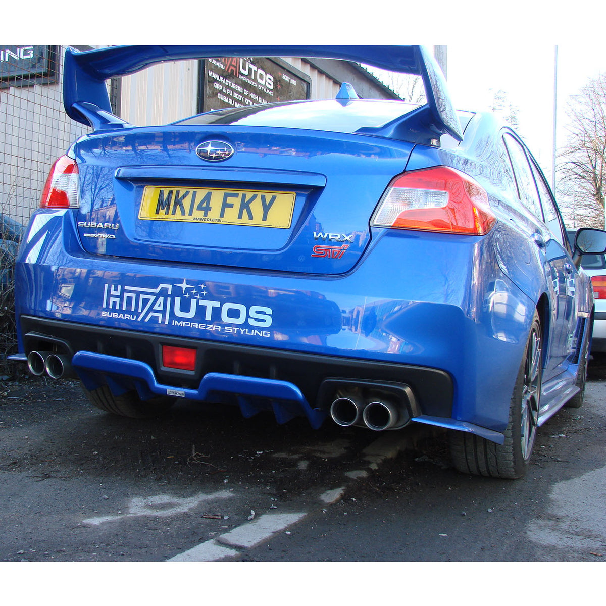 HT Autos Rear Diffuser 2015-2021 WRX/STI