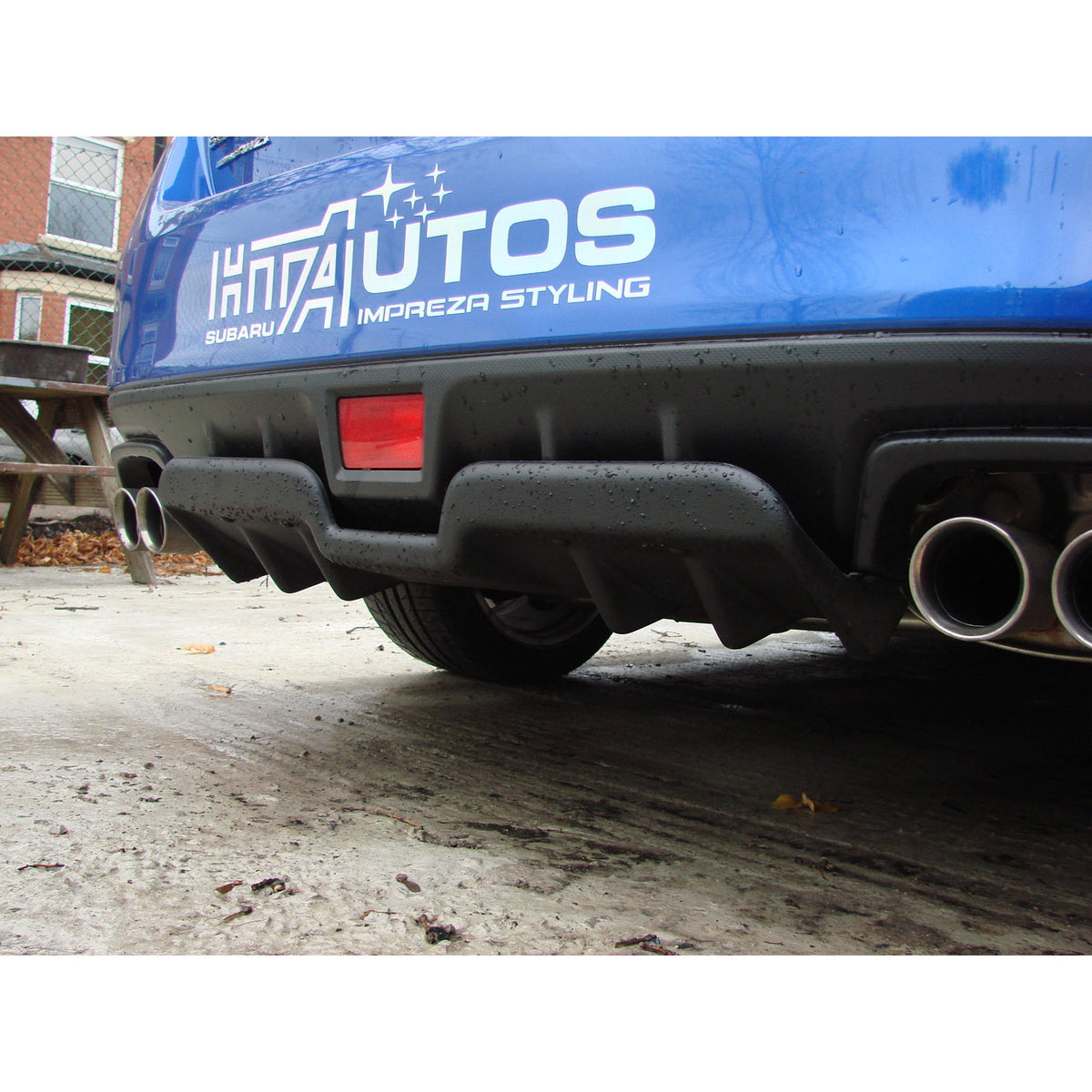 HT Autos Rear Diffuser 2015+ WRX/STI | Subaru WRX Rear Diffuser ...