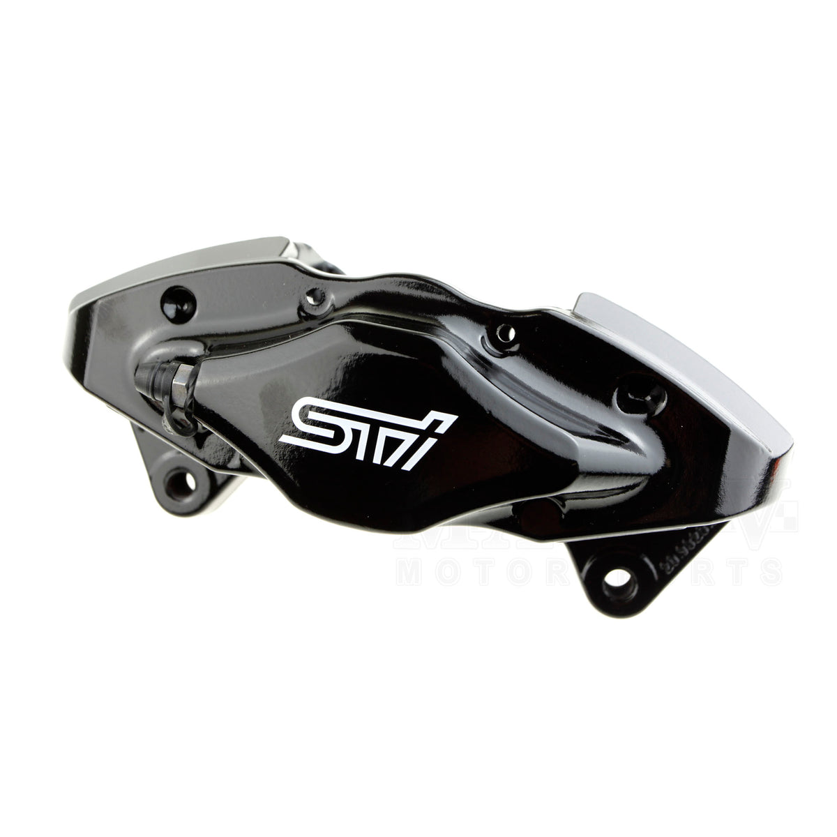 Subaru Black/Red/Gold STI Brembo 2-Pot Rear Caliper A La Carte
