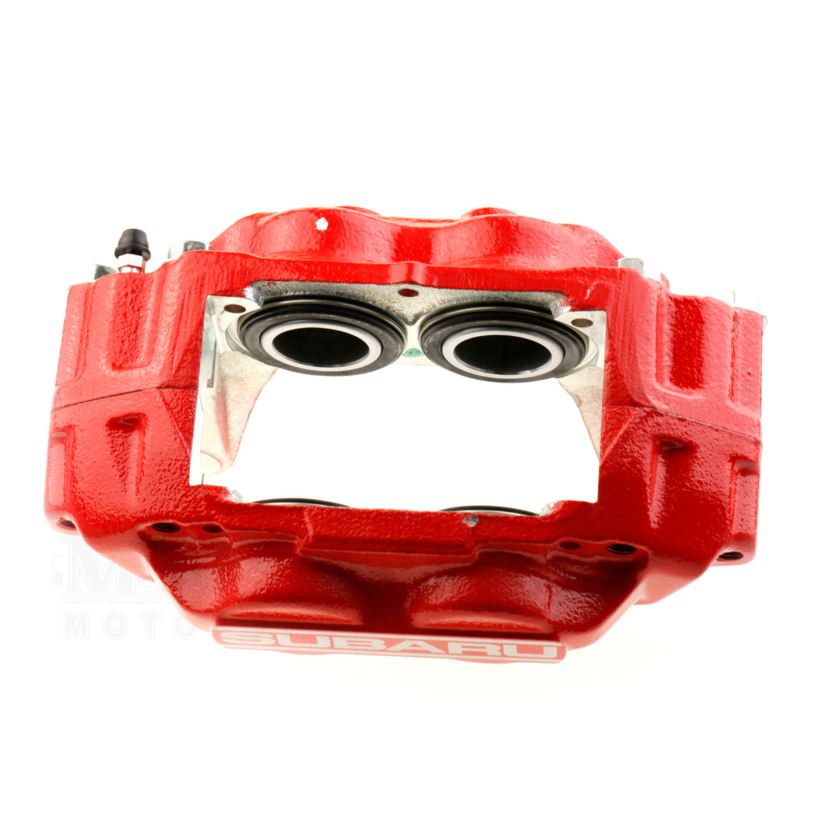 Subaru Red FHI Four-Pot Front Brake Caliper