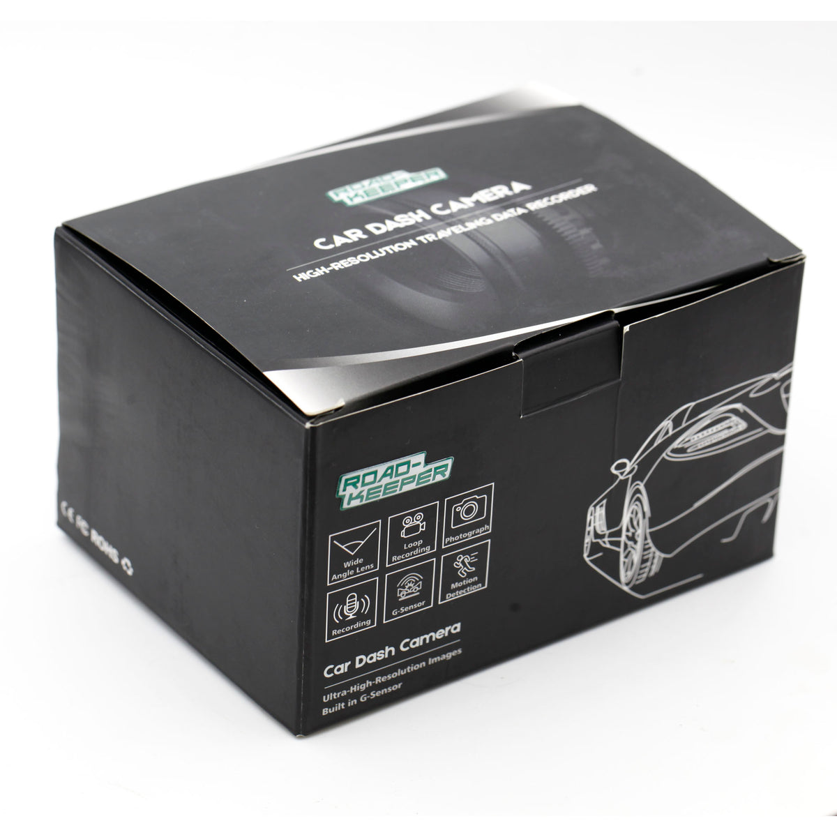 Road-Keeper Dual-HD Dash Cam/Video Logger