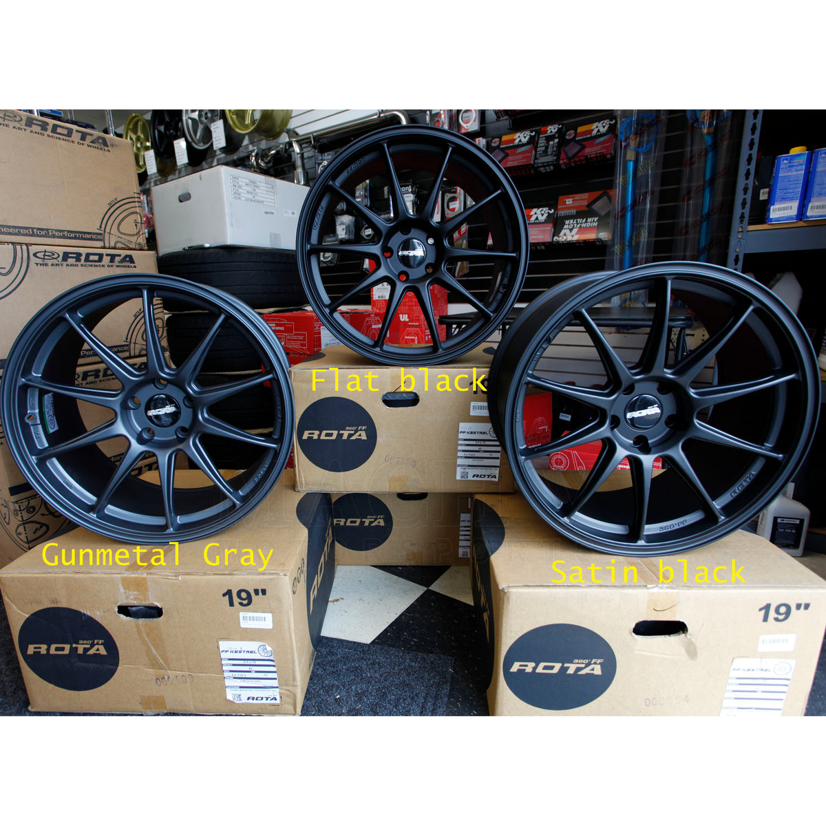 Rota Flow-Form Kestrel 19 x 9.5 +40 5x114
