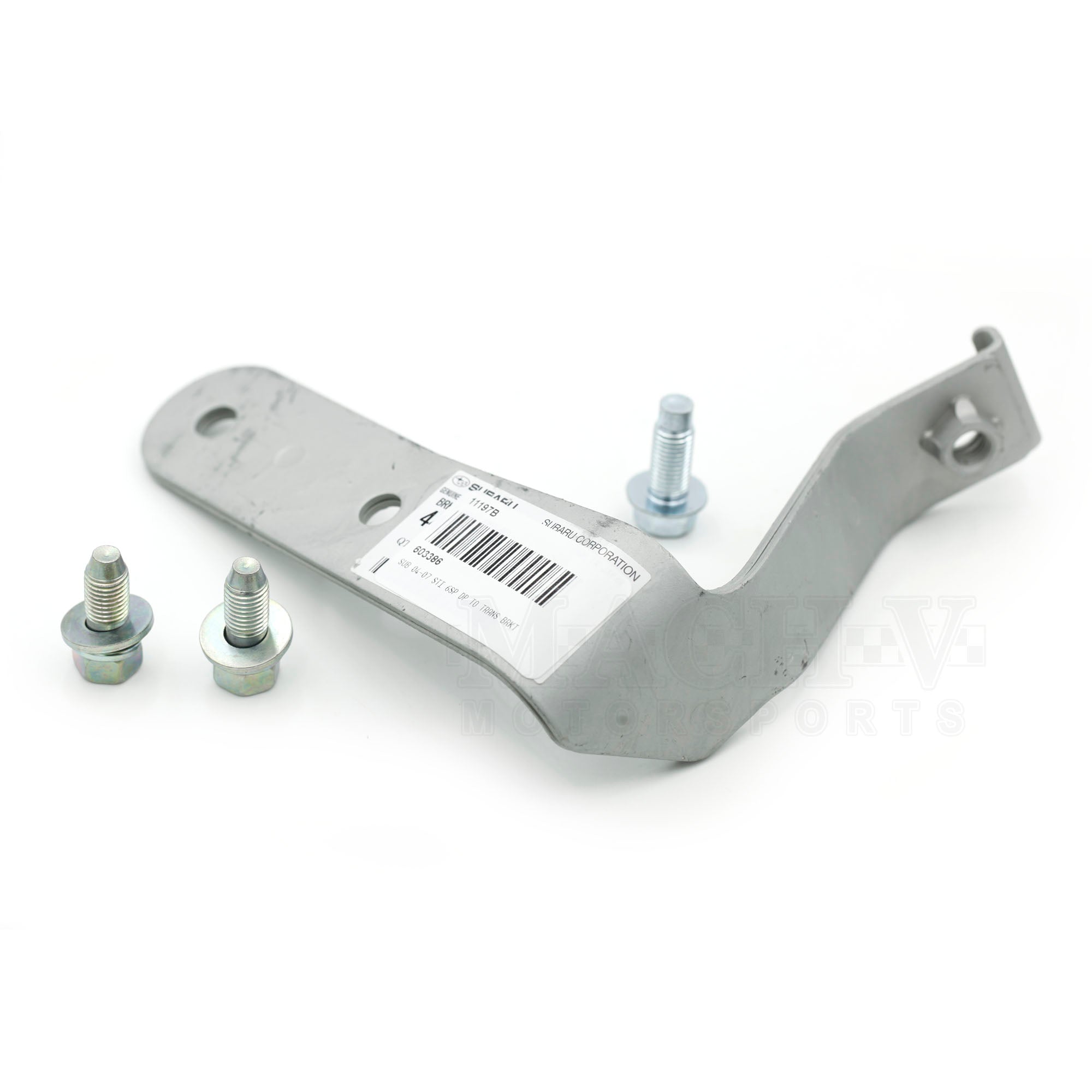 Subaru OEM Transmission to Downpipe Bracket 2002 2007 WRX STI