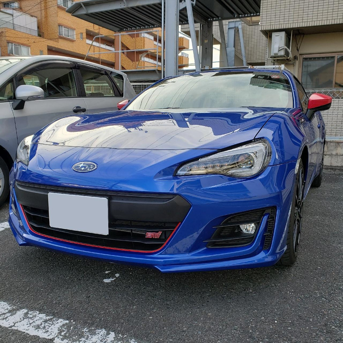 STI Cherry Red Mirror Covers 2013-2021 BRZ