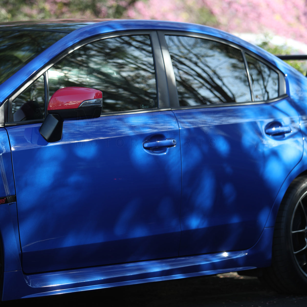 STI Cherry Red Mirror Covers 2015-2021 STI