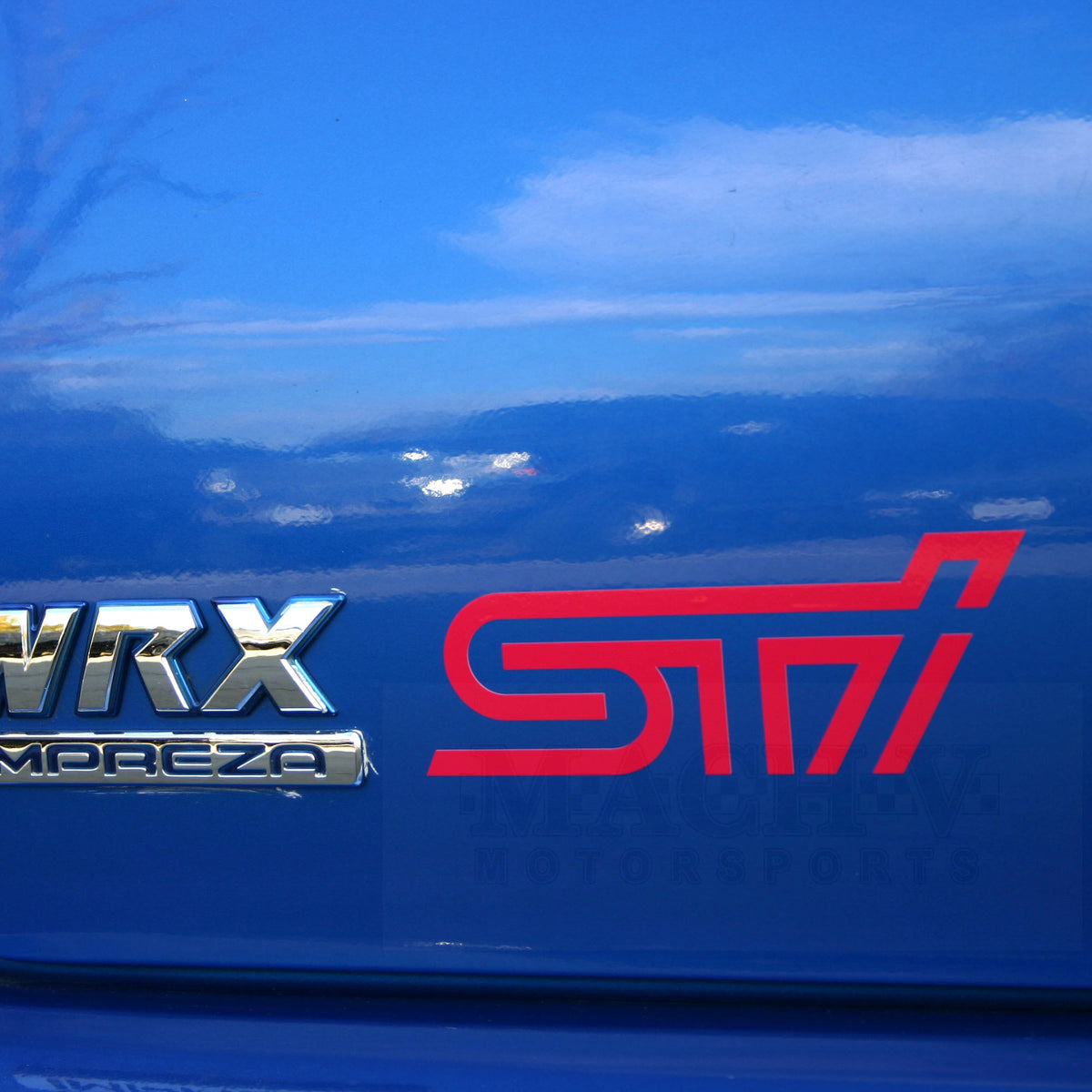 STi Logo Decal