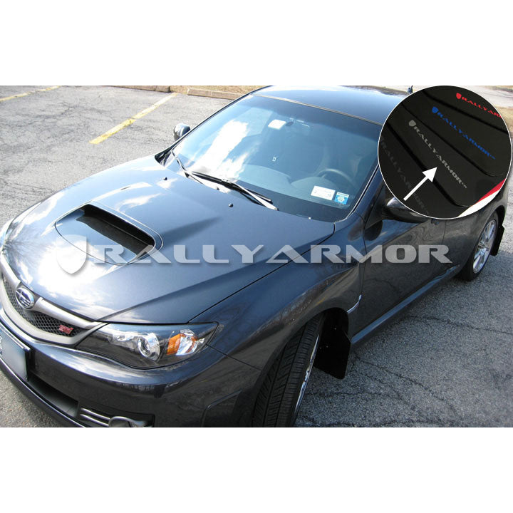 Rally Armor UR Mud Flaps 2008-2014 STI Hatch and 2011-2014 WRX Hatch