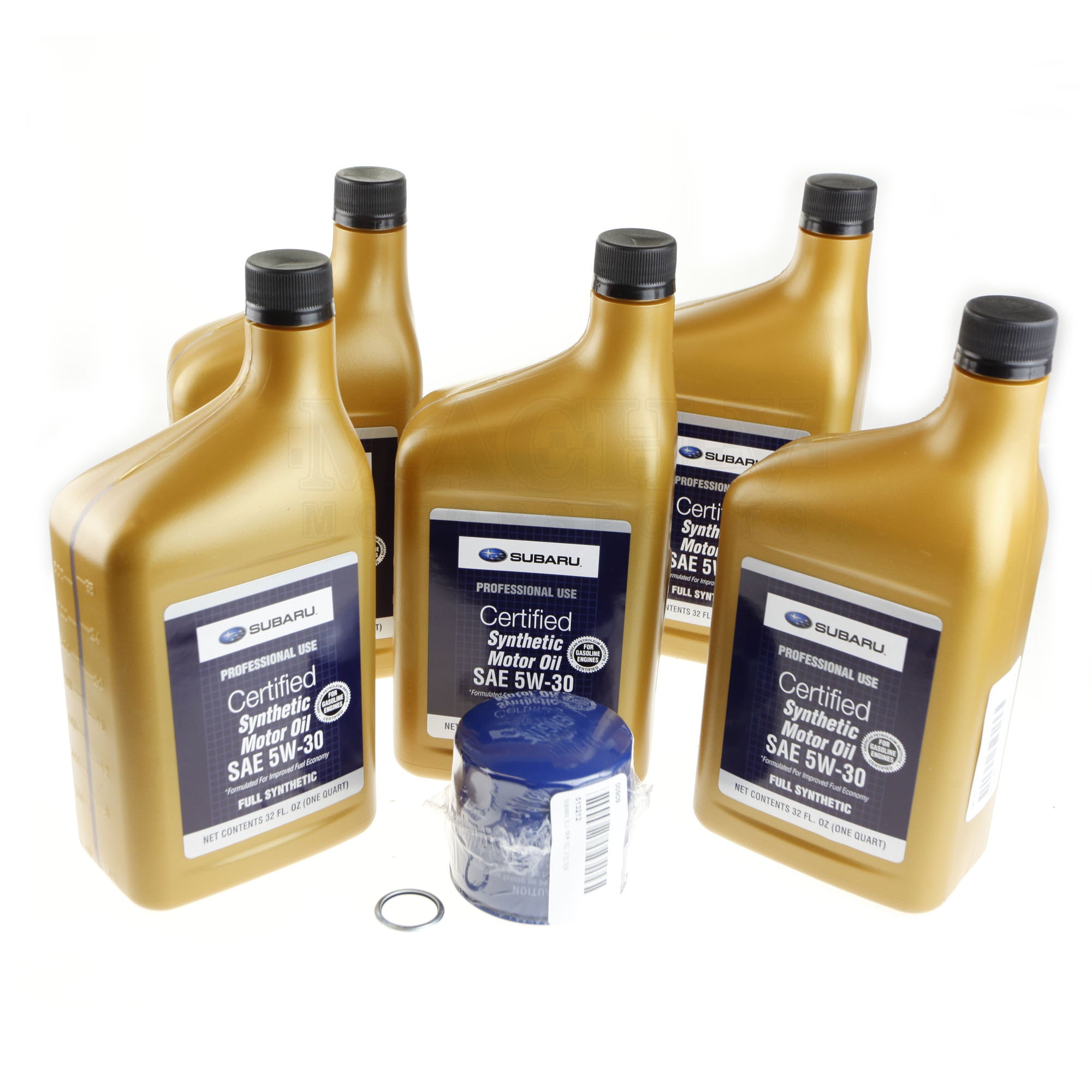Genuine Mercedes-Benz Oil Filter With 7 Liters 5W-40 Motor Oil Kit - OEM